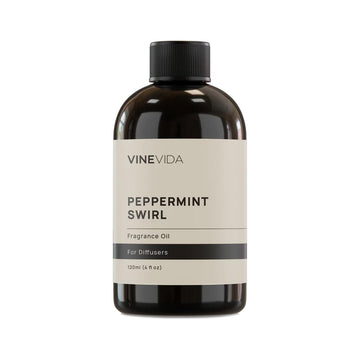 VINEVIDA [4 Fl Oz] Peppermint Swirl Fragrance Oil for Cold Air Diffusers, Essential Oils for Diffuser Oil VINEVIDA uk supplements