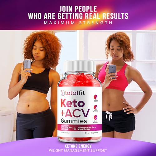 (3 Pack) Total Fit Keto ACV Gummies - Official - Keto TotalFit ACV Advanced Formula Plus Rillvo uk supplements