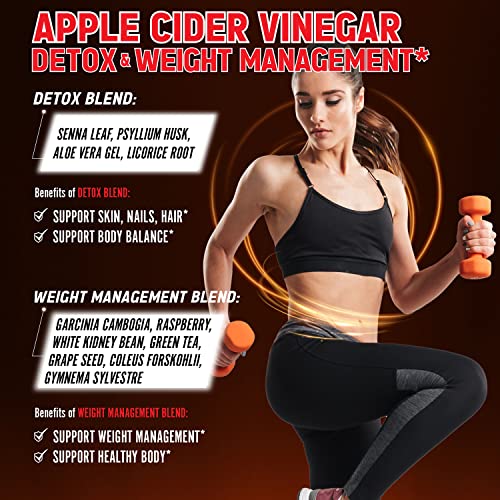 Zolotus 14x Strength Apple Cider Vinegar Capsules, Equivalent to 14500mg, with Turmeric Zolotus uk supplements