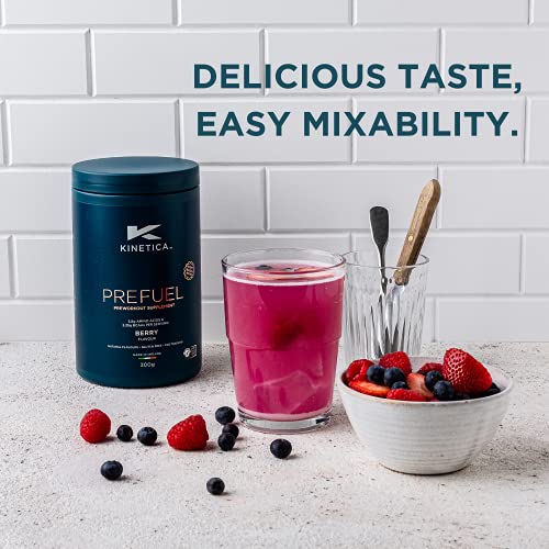 Kinetica PreFuel, Pre Workout, 5.9g Amino Acids & 2.3g BCAA's per Serving, 30 Servings Kinetica uk supplements