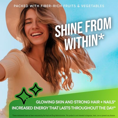 Fruits and Veggies Supplement - High Fiber Supplement for Immunity, Gut & Energy JOYLI Nutrition uk supplements