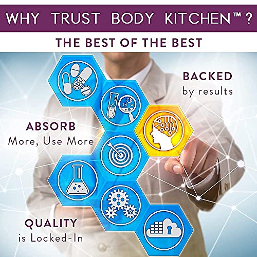 Body Kitchen Vegan Plant-Based Vitamin D3 + K2 (MK7) Supplement, Bone and Heart Body Kitchen uk supplements