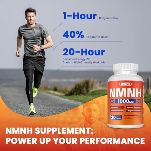 NMNH Supplement(Dihydronicotinamide Mononucleotide),Nicotinamide Mononucleotide for NAD+ Booster,1000mg per Serving,Supports Energy & Overall Health,120 Capsules Refortu uk supplements