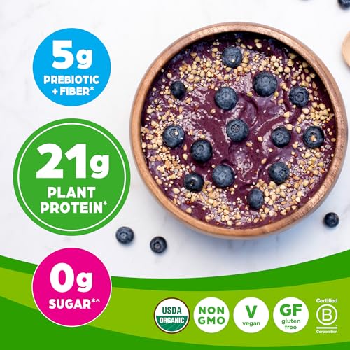 Orgain Organic Vegan Protein Powder, Vanilla Bean - 21g Plant Based Protein, Gluten Free Orgain uk supplements