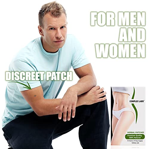Herbal Patches - 100% Natural - Easy to Use - Wellness - for Men and Women - Super Discreet Complex Labs uk supplements