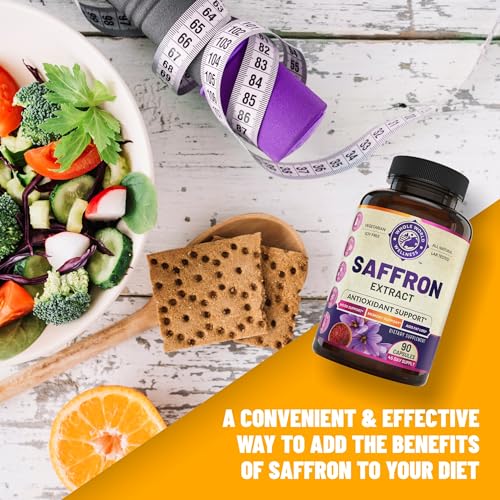 100% Pure Saffron Extract - Metabolism Booster & Natural Appetite Suppressant for Weight Loss WHOLE WORLD WELLNESS uk supplements