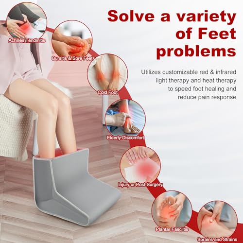 Red Light Therapy for Foot - Red Light Therapy Wrap, Near Infrared Red Light Therapy Device icerattletra uk supplements