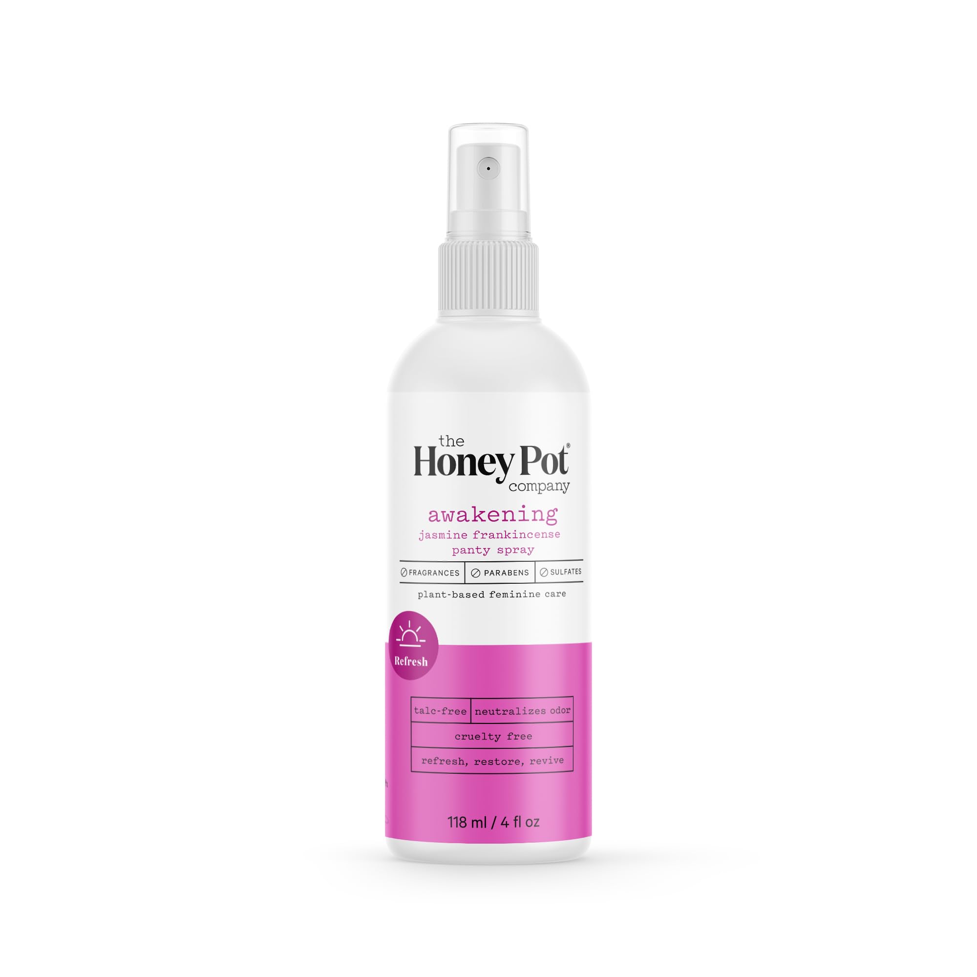 The Honey Pot Company - Refreshing and Restorative Panty and Body Plant-Derived Deodorant Spray The Honey Pot Company uk supplements