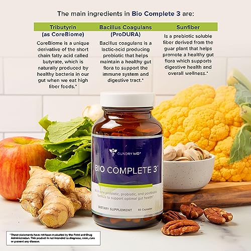 Gundry MD® Bio Complete 3 - Prebiotic, Probiotic, Postbiotic to Support Optimal Gut Health Gundry MD uk supplements