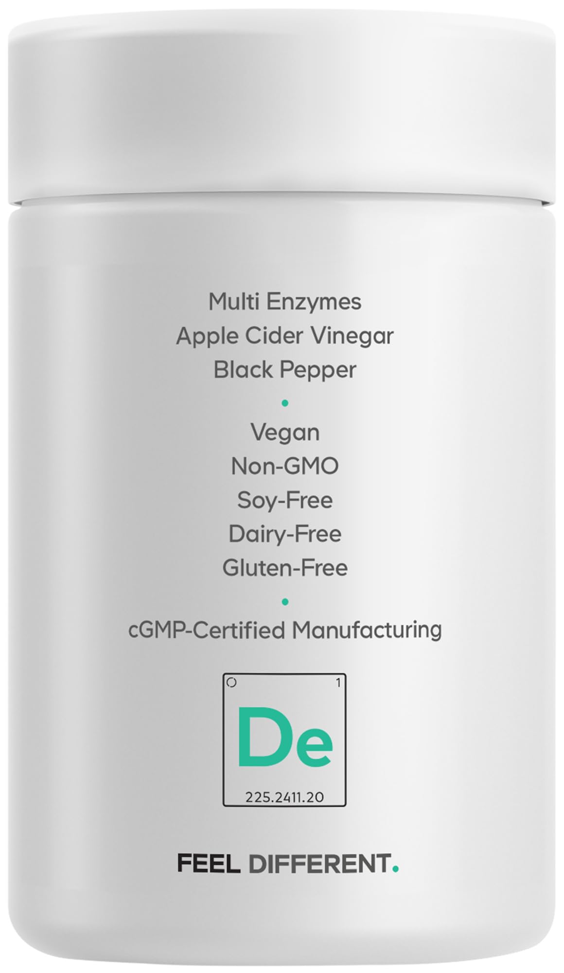 Codeage Fermented Digestive Enzymes Supplement - 14 Digestive Enzymes, Probiotics, Prebiotics, Fermented Botanicals, Plant-Based Multi Pancreatic Enzymes - 1 Capsule a Day - 30 Capsules Codeage uk supplements