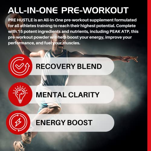BLACKLABEL Supplements - PRE Hustle - Pre-Workout Dietary Supplement - Supports Energy BLACKLABEL Supplements uk supplements