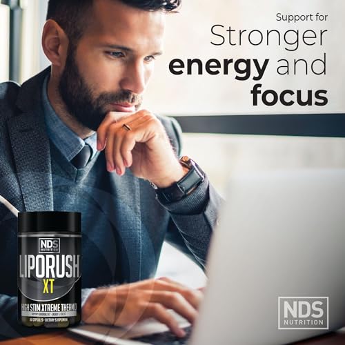 LIPORUSH NDS Nutrition XT - Super Concentrated Thermogenic with L-Carnitine & Teacrine LIPORUSH uk supplements