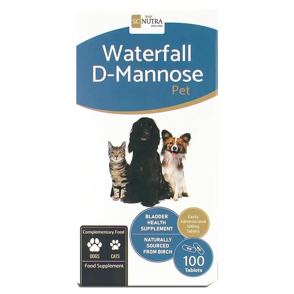D-Mannose Pet Tablets for Cats & Dogs by SC Nutra sc nutra uk supplements