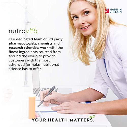 Vitamin B12 1000mcg - 365 High Strength Vegan Tablets (1 Year Supply) - Max Strength Nutravita uk supplements