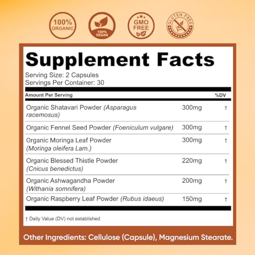 Freshly Moms Healthy Organic Lactation and Postpartum Support | Increased Breast Milk Freshly Moms uk supplements