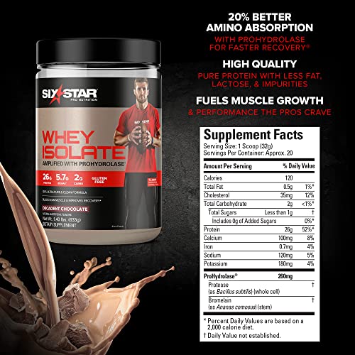 Whey Protein Isolate Six Star 100% Whey Isolate Protein Powder Whey Protein Powder Six Star uk supplements