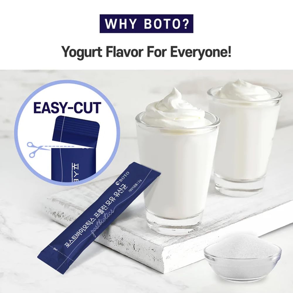 ZIOSTAND BOTO Korean Care it Probiotics Natural Prebiotics Proline Breast Milk Lactobacillus, Colon Cleanse, Immunity Support - 1 Month (30 of Pack, PostBiotics) ZIOSTAND uk supplements