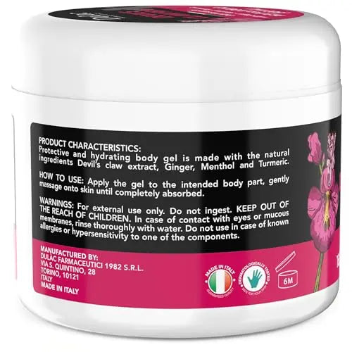 Dulac - Devil's Claw 98% Cream Maximum Strength 16.9 Fl Oz, Natural Joint and Muscle Comfort Cream, Enriched with Menthol for Cool Effect DULÀC FARMACEUTICI 1982 uk supplements