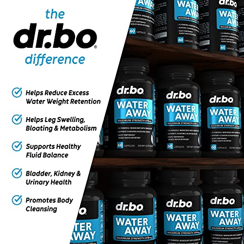 Water Pills Diuretics for Water Retention - Natural Water Away Pills Herbal Diuretic Supplements DR. BO uk supplements