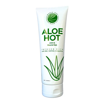 Aloe Hot Joint & Muscle Rub (8oz) Whole Leaf Aloe uk supplements