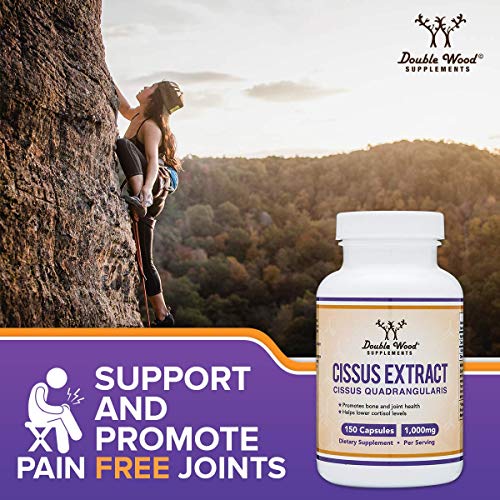 Cissus Quadrangularis Super Extract, 150 Capsules, Manufactured in The USA, Dietary Double Wood Supplements uk supplements
