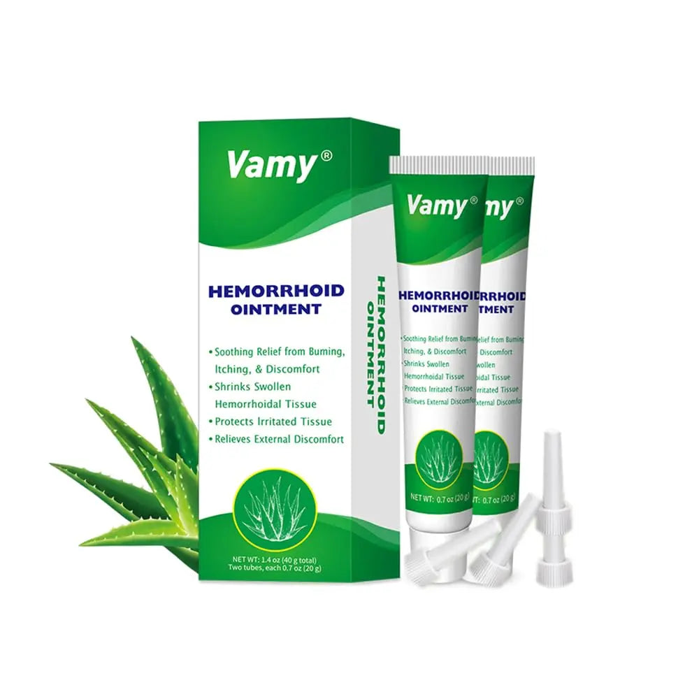 vamy Herbal Hemorrhoid Cream, Hemorrhoid Treatment and Hemorrhoids Cream with Lidocaine 4% and Phenylephrine HCI for Fast Relief of Pain, Swelling, Itching, Burning, Hemorrhoidal Treatment. 2 pc vamy uk supplements