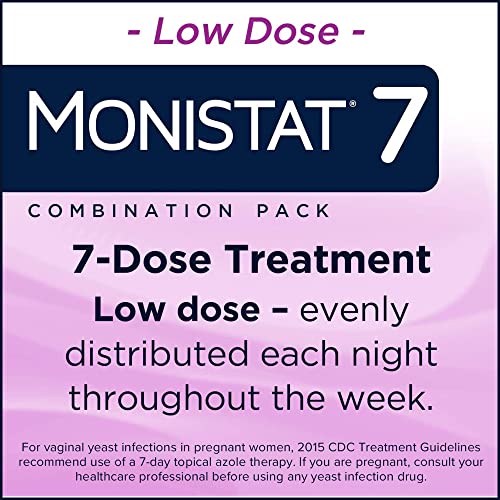 Monistat 7 Day Yeast Infection Treatment for Women, 7 Miconazole Cream Applications with Disposable Monistat uk supplements