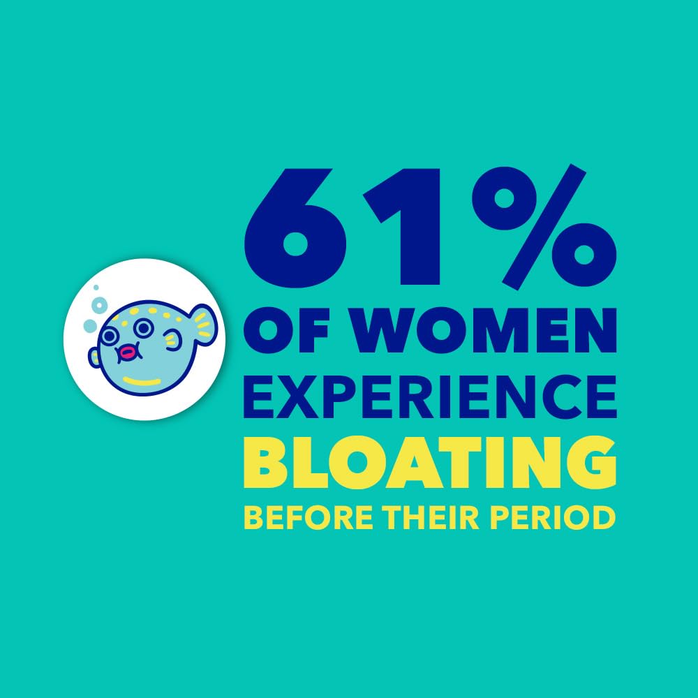 Midol Bloat Relief Caplets with Pamabrom, Relieve Bloating Symptoms Before and During Your Period, Provides Up to 6 Hours of Relief for Women, 60 Count Midol uk supplements