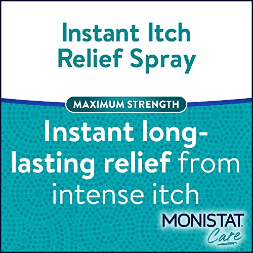 Monistat Instant Itch Relief Spray for Women, Maximum Strength Feminine Itch Care, 2 oz Monistat uk supplements