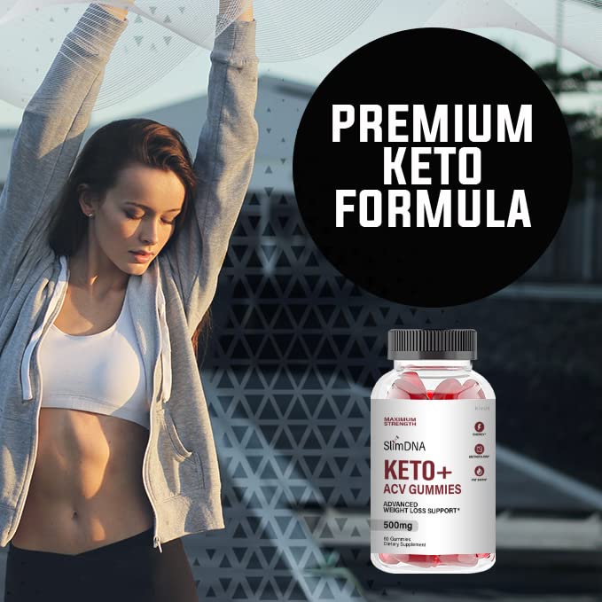 kivus Slim DNA Keto Gummies - Slim DNA Keto + ACV Gummies (Single, 60 Gummies) kivus uk supplements