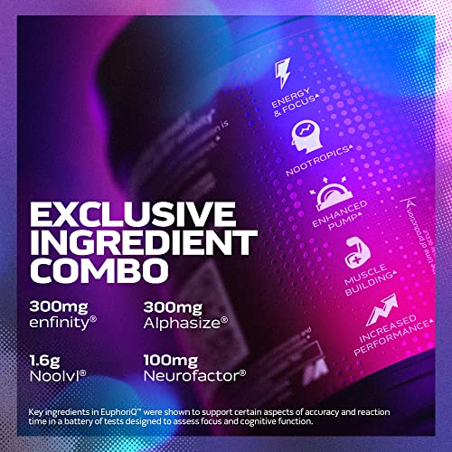 MuscleTech Pre Workout Powder EuphoriQ PreWorkout Smart Pre Workout Powder MuscleTech uk supplements