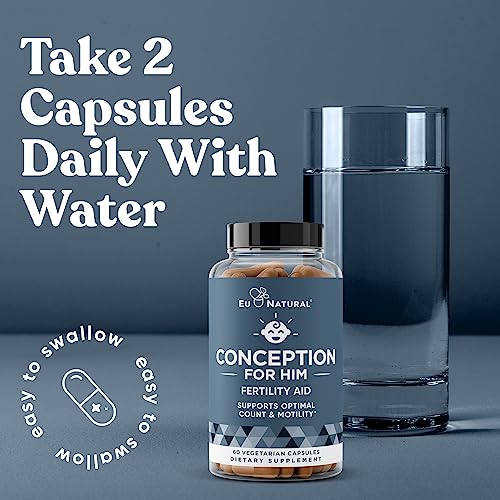 Conception For Him – Fertility Supplements for Men, Male Fertility Booster & Prenatal Eu Natural uk supplements