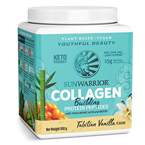Sunwarrior Plant-Based Vegan Youthful Beauty Collagen Building Protein Peptides Sunwarrior uk supplements