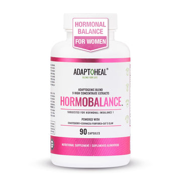 Hormone Balance for Women – Menopause & PMS Support Supplement – Adaptogens for Female Balance & Wellness – 90 Vegan Capsules ADAPTOHEAL uk supplements