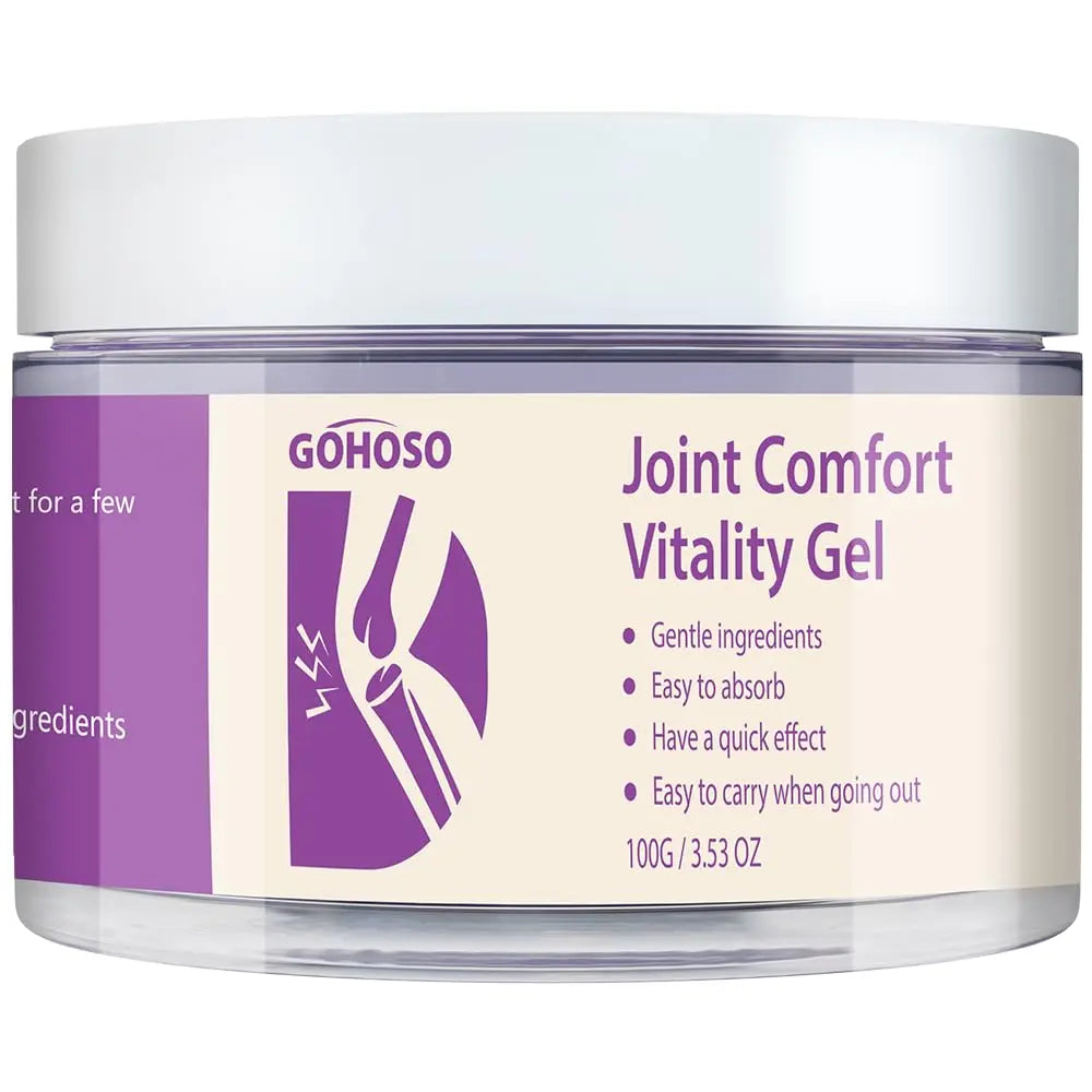 Joint Purple Gel, Cooling Massage Cream with Turmeric for Back, Neck, Joints & Muscles – Hydrating Gel for Active Lifestyles ENVISHA uk supplements