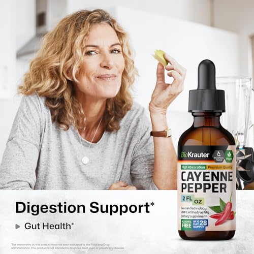 MAUWE HERBS Cayenne Pepper Supplement - Organic Cayenne Pepper Tincture MAUWE HERBS uk supplements