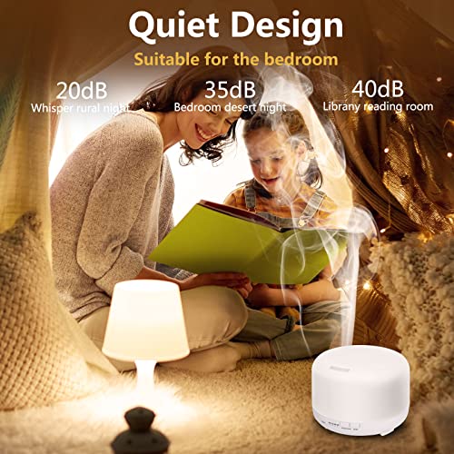 Hianjoo 450ml Essential Oil Diffuser, Electric Aroma Ultrasonic Aromatherapy Fragrant Oil Hianjoo uk supplements