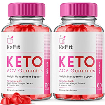 (2 Pack) Refit Keto ACV Gummies for Weight Loss, Refit Keto ACV Gummies Advanced Fyvus uk supplements