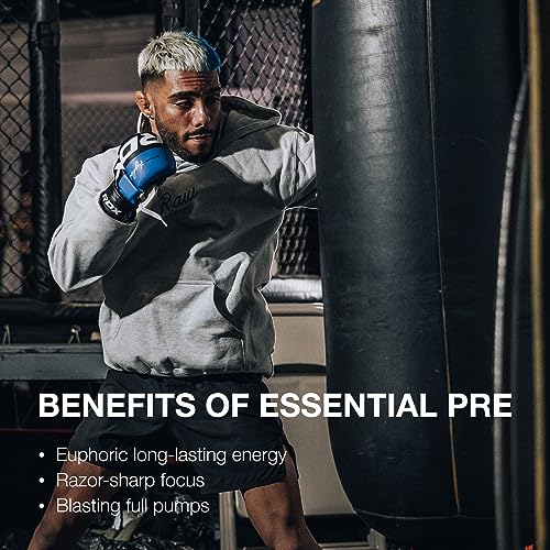 RAW Essential Pre-Workout Powder (Sour Watermelon) - Chris Bumstead Sports Nutrition RAW uk supplements