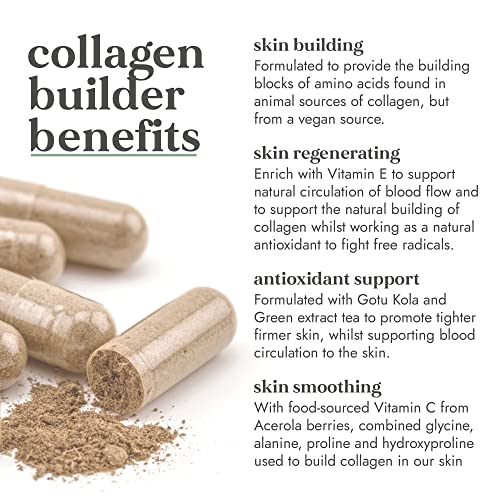 Fushi Vegan Collagen Booster, Vegan Amino Acids, with Vitamin C, E, Biotin Fushi uk supplements