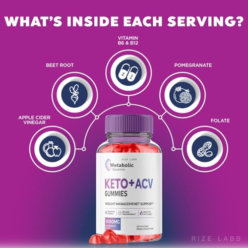 Metabolic Solutions Keto ACV Gummies, Metabolic Solutions Keto+ACV Gummies for Weight Health rize labs uk supplements