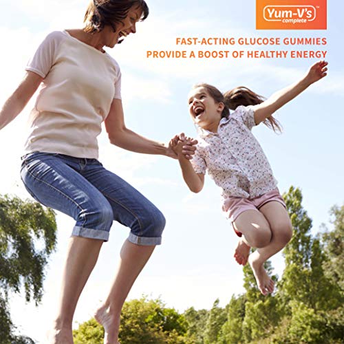 YumVs Complete Glucose Gummies, Raspberry Flavor, (60 Ct); Chewable YUM-V'S uk supplements
