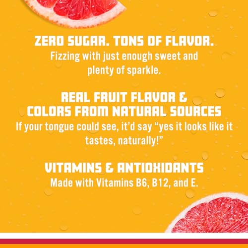 Sparkling Ice, Pink Grapefruit Sparkling Water, Zero Sugar Flavored Water, with Antioxidants Sparkling ICE uk supplements