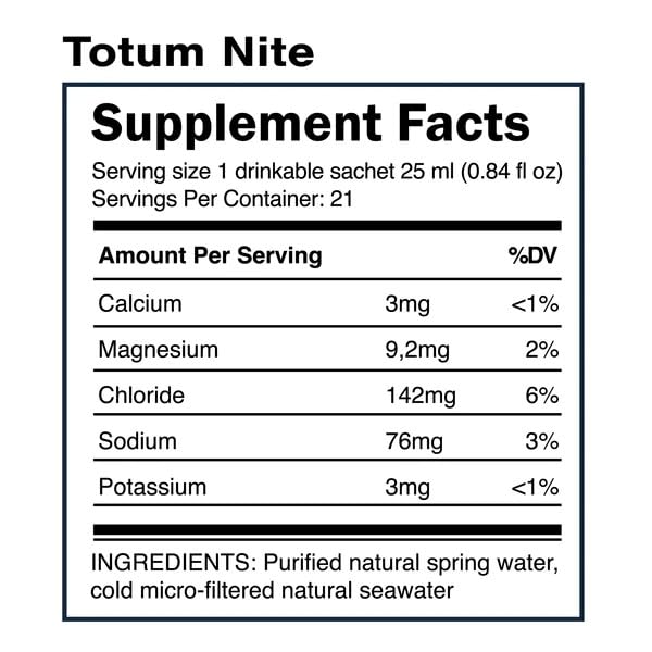Quicksilver Scientific Totum Nite (21-25mL drinkable Sachets) Quicksilver Scientific uk supplements