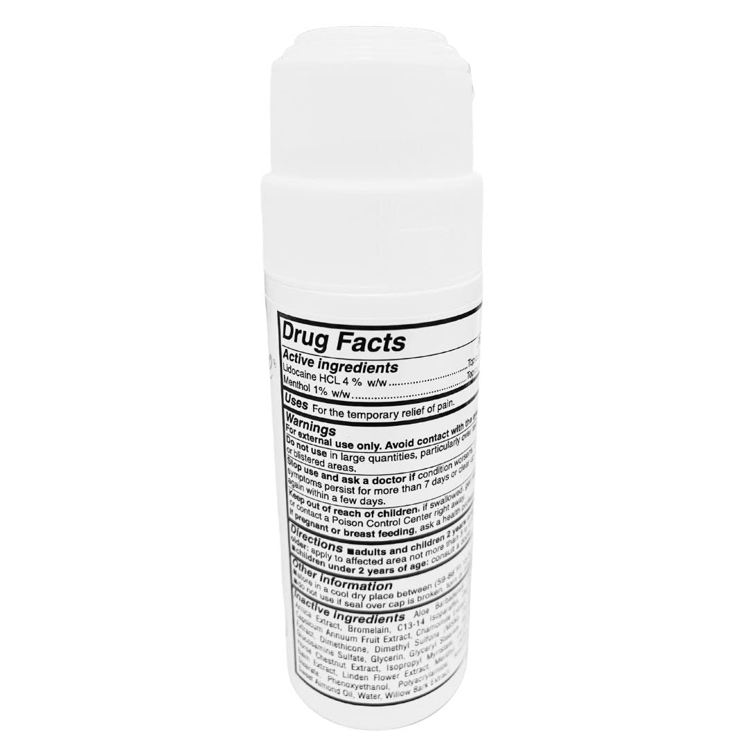 Workvie Lidocaine Pain Relief Roll On 2 Pack & Easy Reach Applicator Tool – Fast Acting Topical Lidocaine Maximum Strength with Arnica Montana & Aloe Vera for Muscles, Joints, Back, Neck & Feet Workvie uk supplements