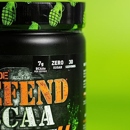 Grenade Defend BCAA Powder, Green Apple, 390 g (7 g BCAA's Per Serving - 30 Servings Grenade uk supplements